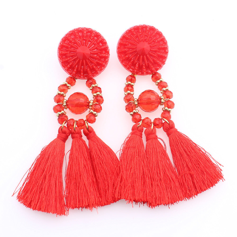 Tassel earrings earrings