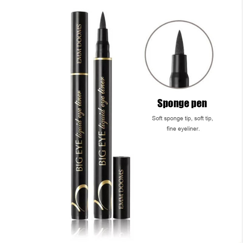 2020 Women 1 Pcs Eyeliner Liquid Pen Waterproof Long Lasting Quick Drying Smooth Makeup Beauty Matte Eyeliner Stamp Eye Pencil