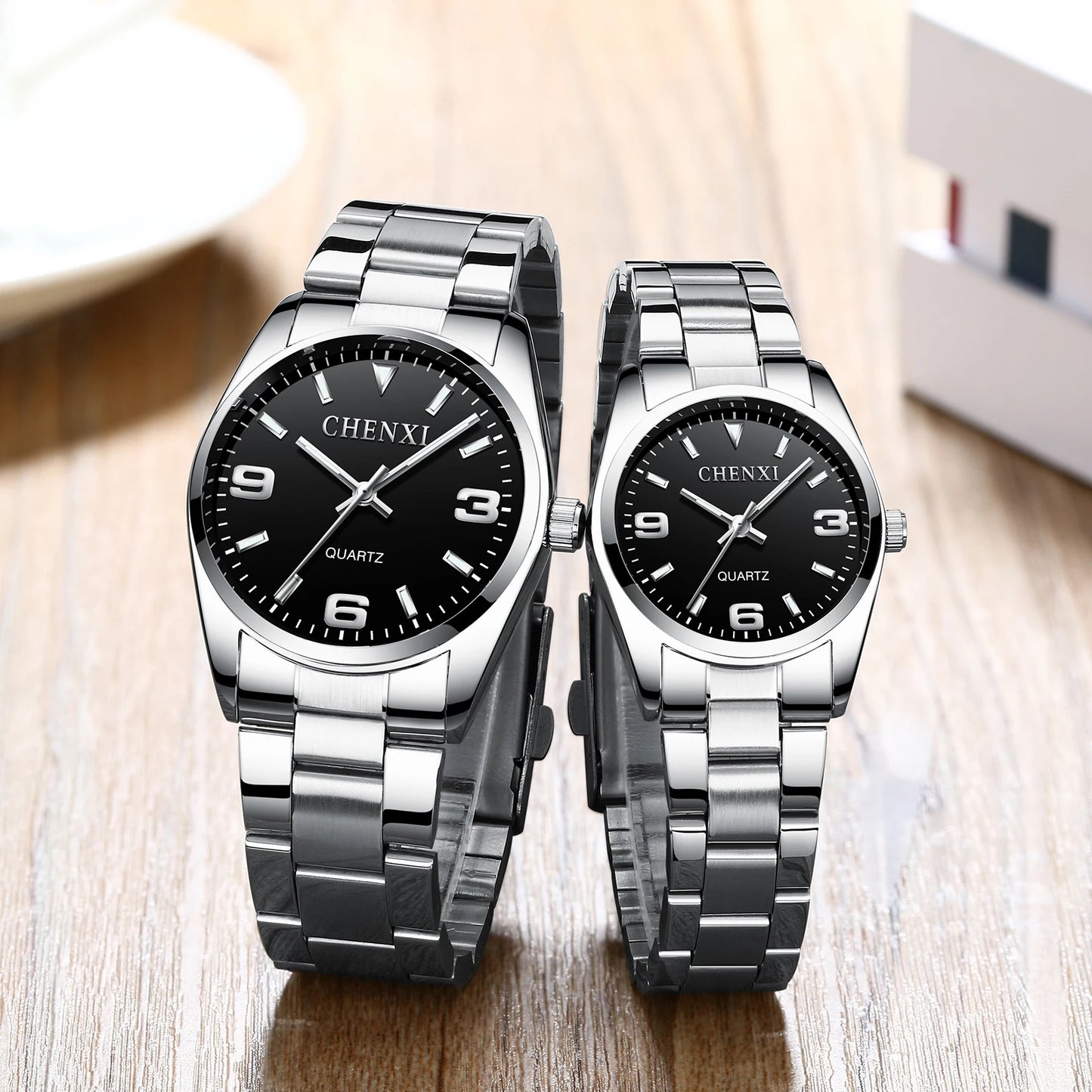 CHENXI New Fashion Watches Men Top Brand Luxury Men's Wristwatch Stainless Steel Sport Waterproof Quartz Clock Male