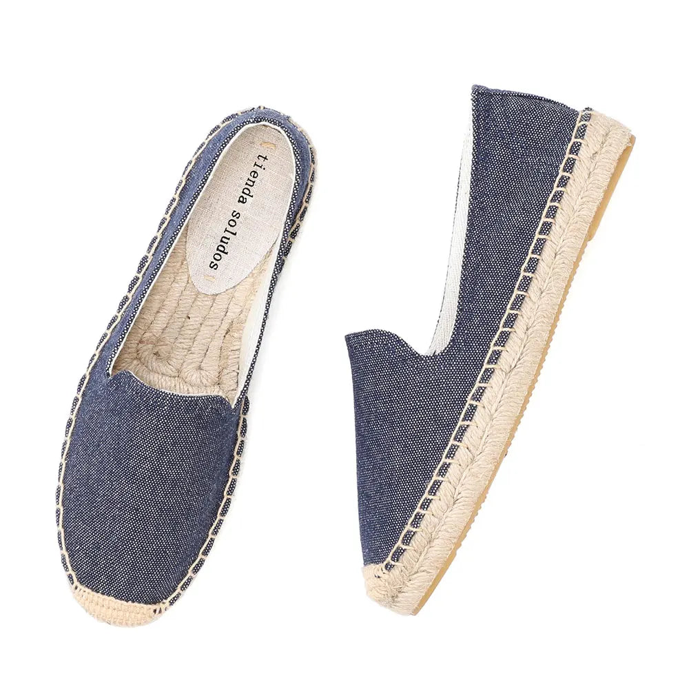 2020 Casual Rushed Slip On Espadrilles 2021 Sale Real Zapatillas Mujer Sapatos Ladies Denim Shoes Sneakers Cartoon Linen Girl