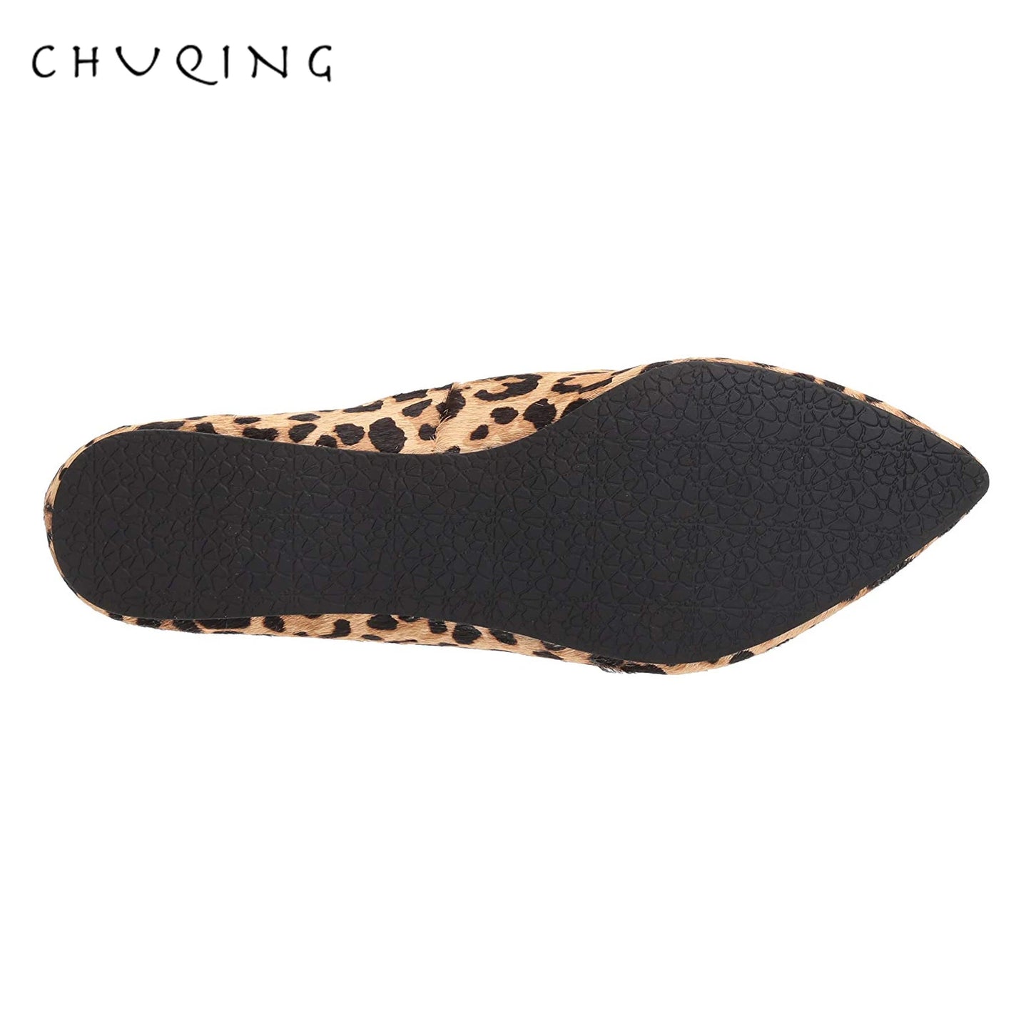 Women's Casual Flat Shoes Loafers Women Fashion Comfortable CHUQING Brand Leopard Shoes Trend Breathable and Comfortable