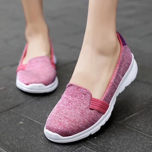 Women Flats Loafers Shoes Woman Comfortable Casual Ladies Shoes Sneakers Women Slip-on Ballerina Flats Shoes Zapatillas Mujer