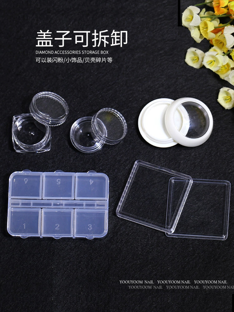 Wear Nail Tip Diamond Decorations Classification Multiple Models Storage Box