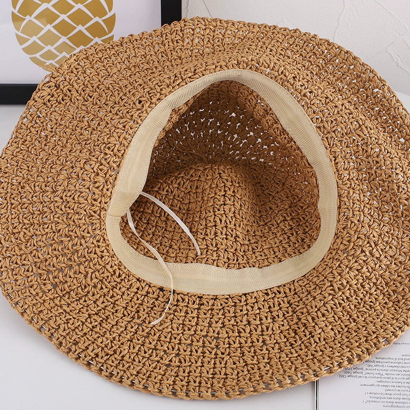 Women's Summer Wide Brim Fresh Travel Sun Hat