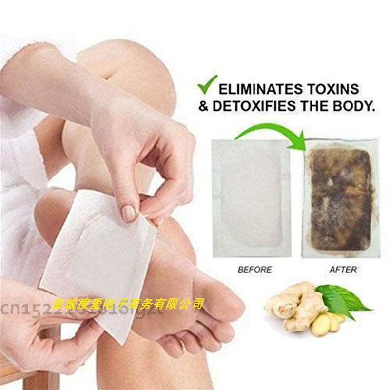 50pcs/bag Slimming Ginger Foot Patch Detox Foot Patches Pads