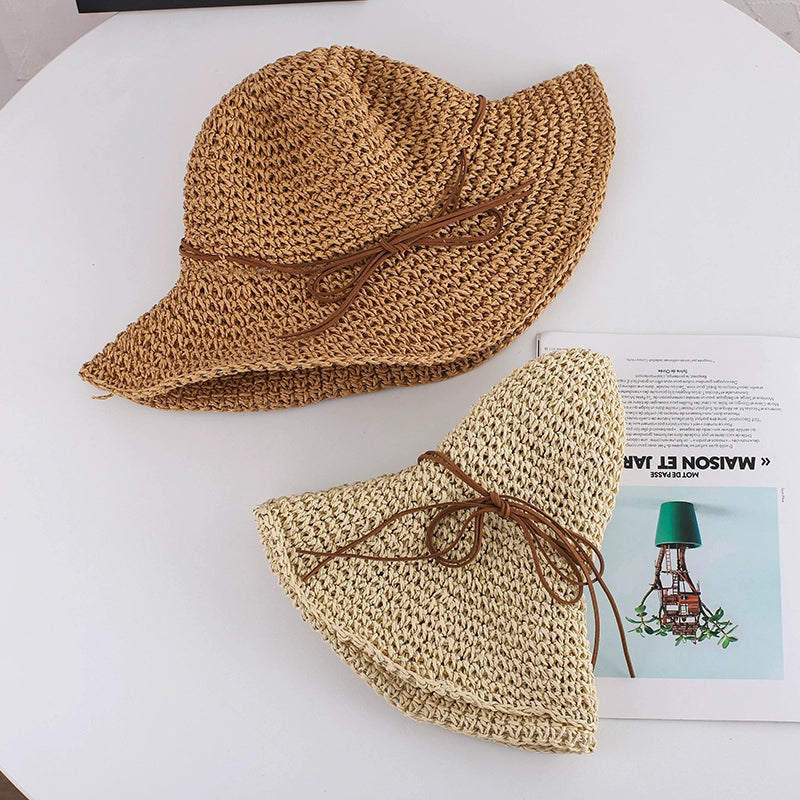 Women's Summer Wide Brim Fresh Travel Sun Hat