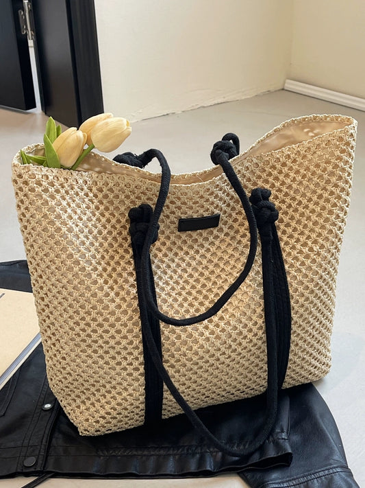 Bag Female Work Clothing One Shoulder Seaside Holiday Straw Woven Bag