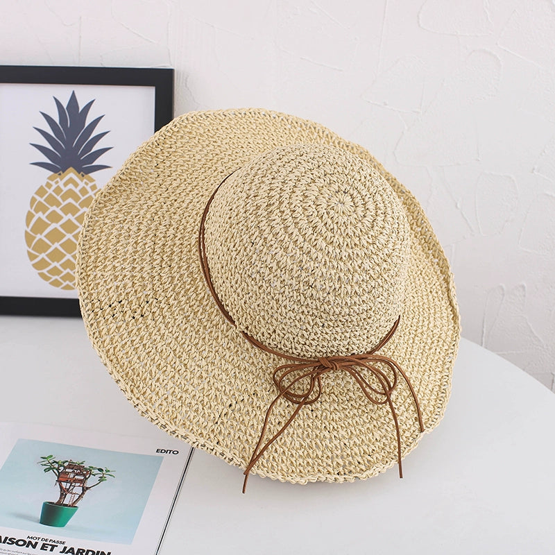 Women's Summer Wide Brim Fresh Travel Sun Hat