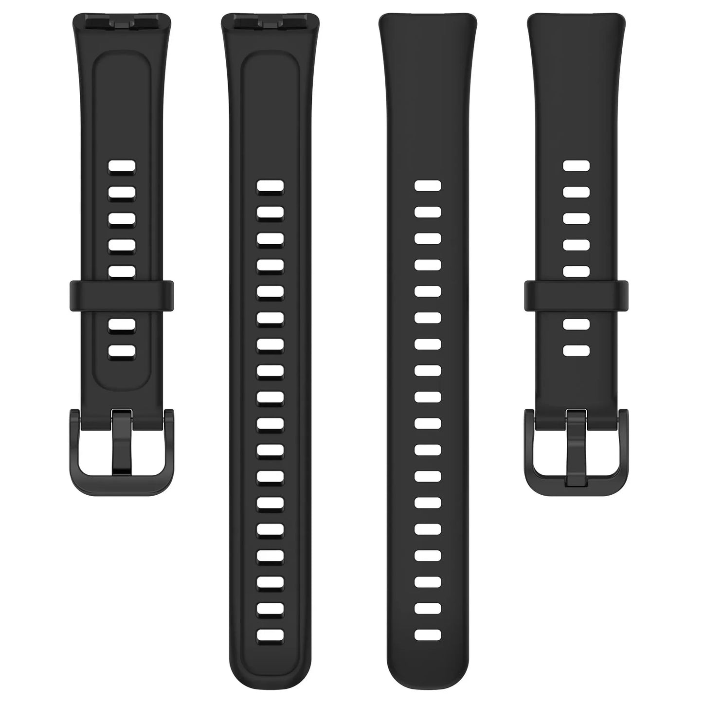 Watch Bands For Huawei Band 8 NFC Replacement Wrist Soft Silicone Bandje Sport Bracelet on Smart Band8 Watch Strap Accessories