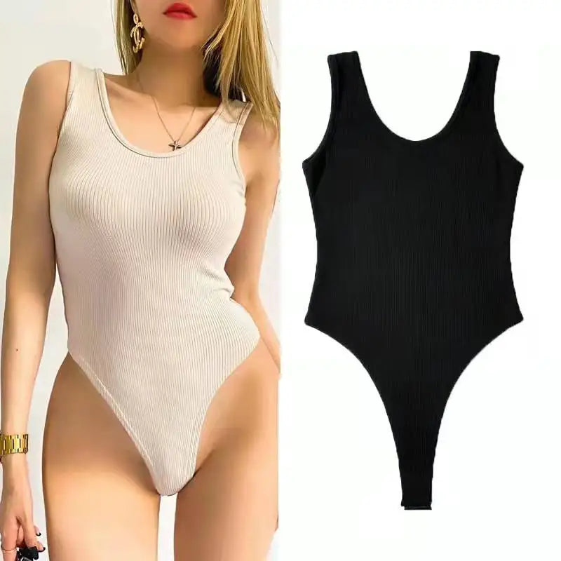 Bodysuit Bodyshaper Women Tummy Control Shapewear Slimming Underwear Girls U Back Tops Sexy Thongs Female Seamless Jumpsuit