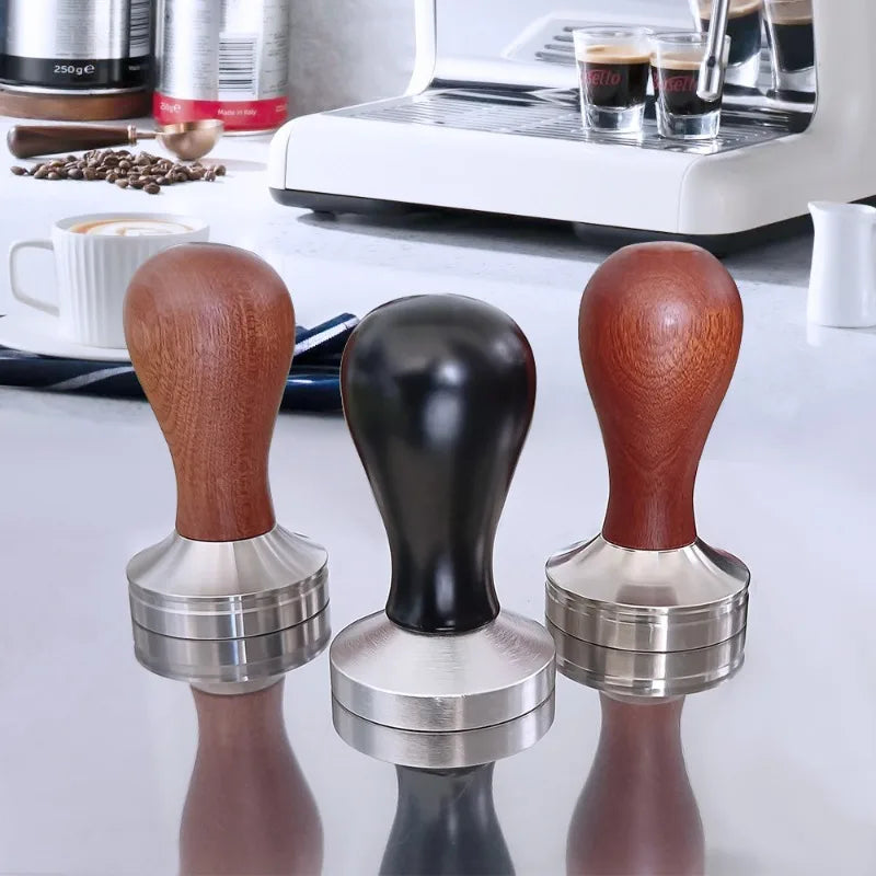 Tamper for Coffee Accessories Barista Tools Espresso Tamping Station Maker Coffe Machine Bar Presser Cafe Cofee Shop Tamp Dining