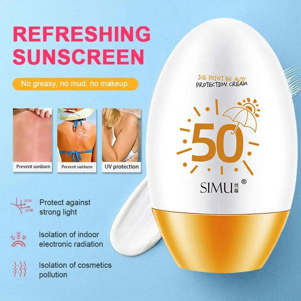 Sunscreen Cream SPF50+ Protector Facial Body Gel Cream Moisturizer Sun Block Waterproof Cream Face Body Sunblock Lotion