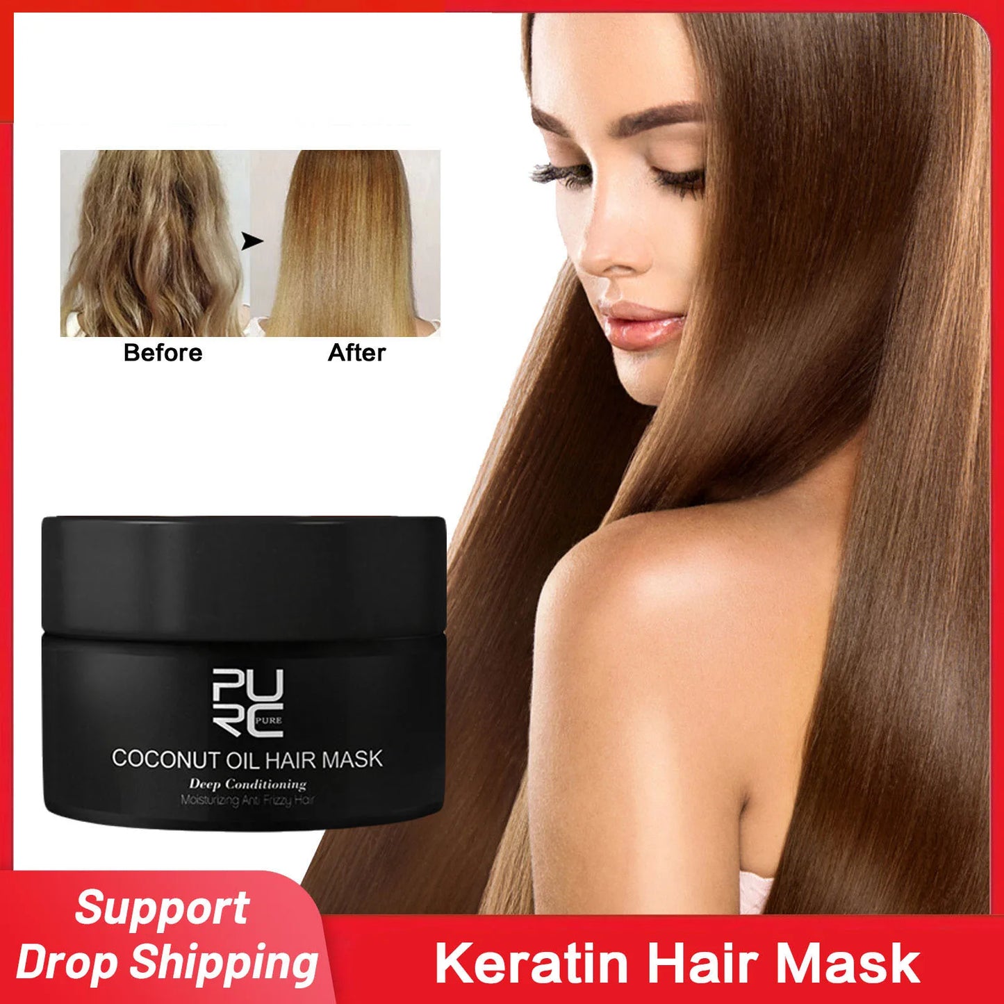 5 Seconds Magical Hair Mask Professional Hair Loss Treatment Keratin Straightening Dry Damaged Essential Hair Care Product