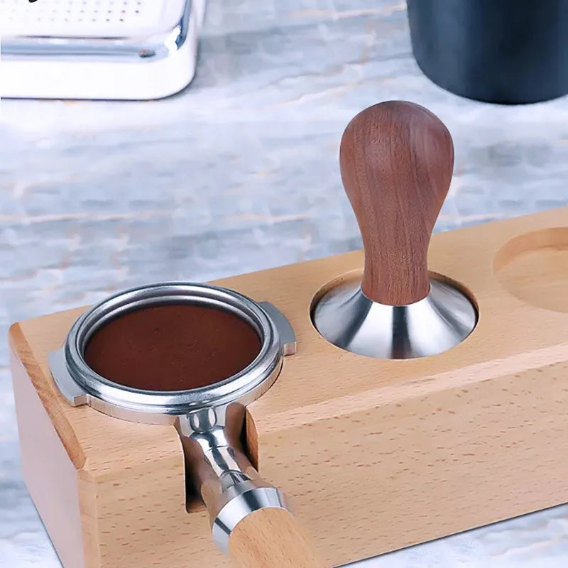 Tamper for Coffee Bar Accessories Espresso Tamping Station Coffe Accessories Barista Tools Maker Machine Presser Cafe Cofee Shop