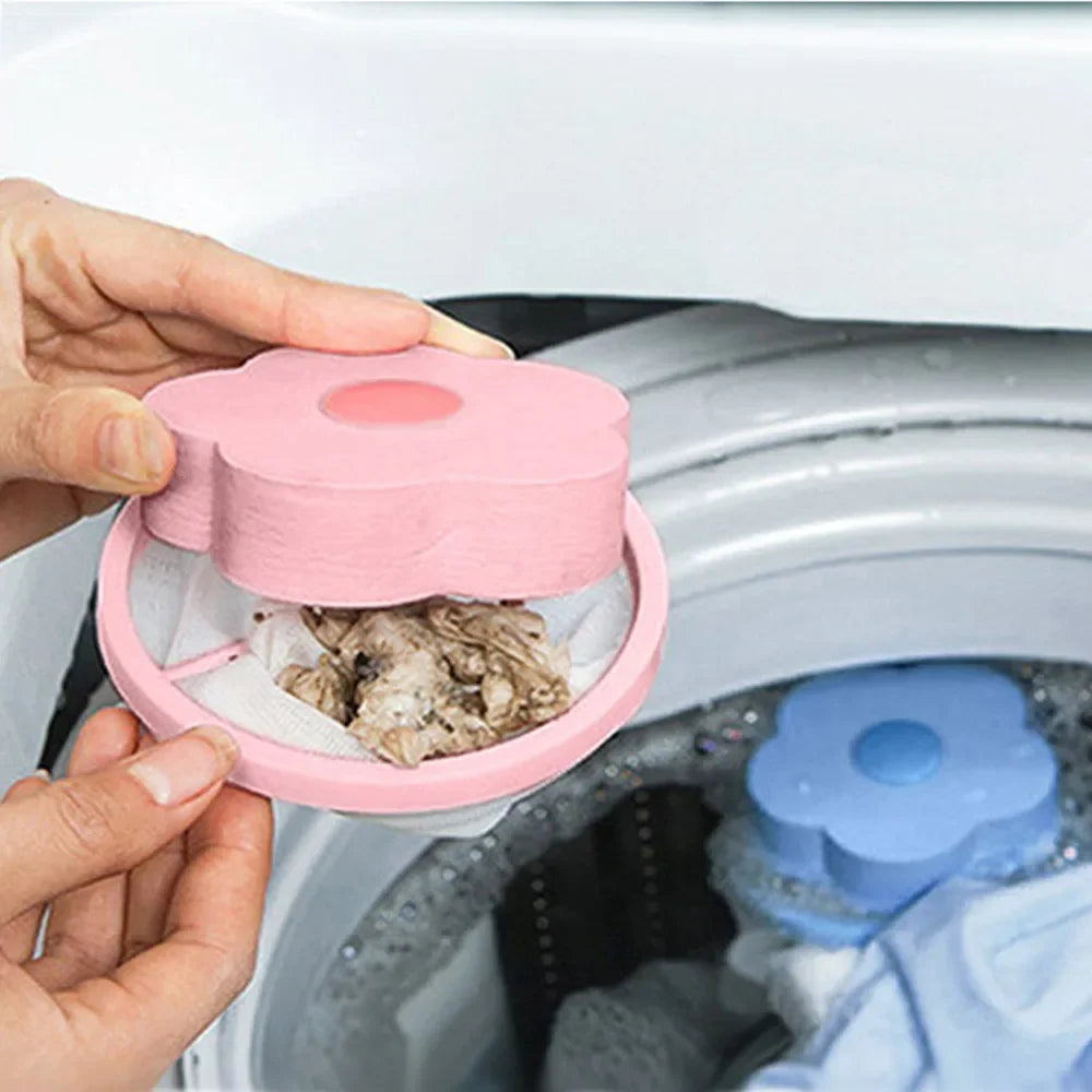 Washer Filter Bag Mesh Filtering Hair Removal Floating Pet Fur Lint Hair Catcher Hair Stopper Remover Laundry Cleaning Bag Tpols