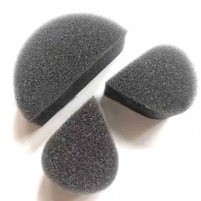 Wholesale Makeup Beauty Custom Shape Halloween Chrismas Face Painting Sponge Black Yellow Pink Facial Sponge