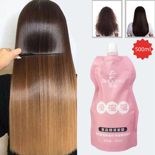 500ml Keratin Hair Mask Magical 5 Seconds Keratin Fast Repair Hair Mask Damage Hair Mask Treatment Scalp Hair Shiny Hair Care