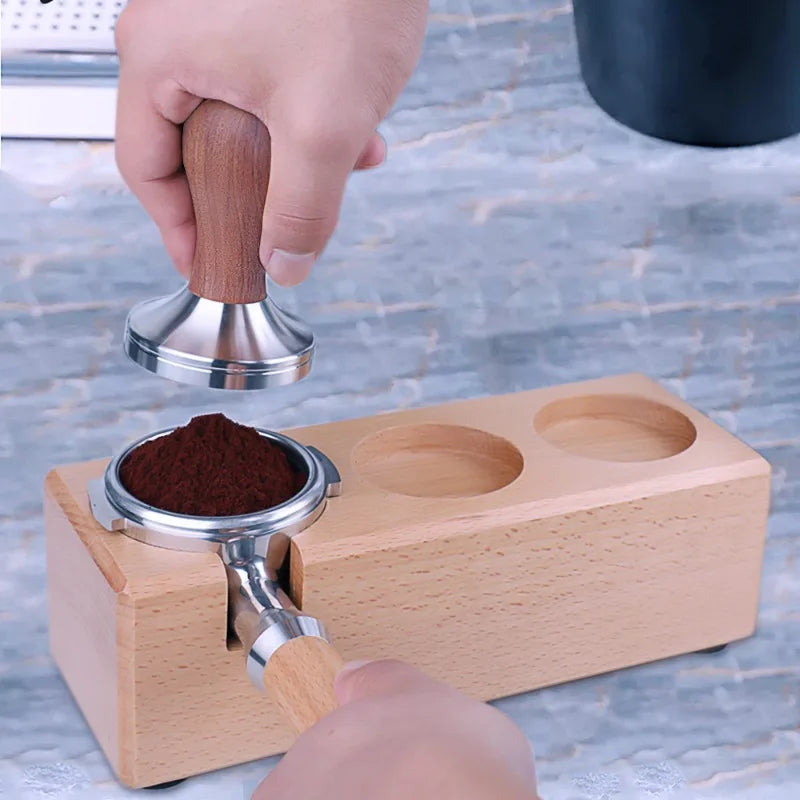 Tamper for Coffee Bar Accessories Espresso Tamping Station Coffe Accessories Barista Tools Maker Machine Presser Cafe Cofee Shop