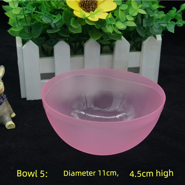 Supplies Plastic Bowl DIY Facemask Tools