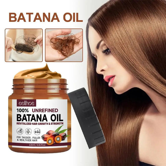 120ml Batana Oil Hair Conditioner Oil Hair Treatment Hair Mask Moisturize And Repair Hair Root for hair growth Healthier Thicker