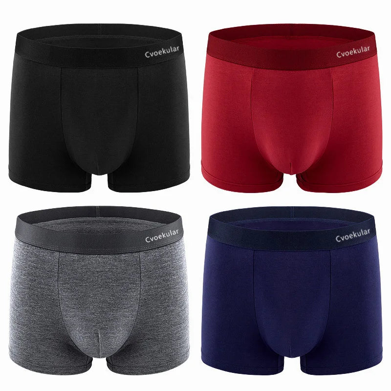 Cvoekular 4/8pcs Man Boxer Underwear Sous Vetement Homme Panties Bokserki Meskie Shorts Sexy Lingerie High Quality Underpants