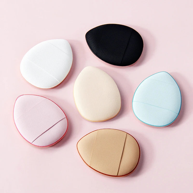 5/10Pcs Mini Finger Puff Foundation Small Air Cushion Powder Sponge Face Concealer BB Cream Cosmetic Applicator Makeup Tools