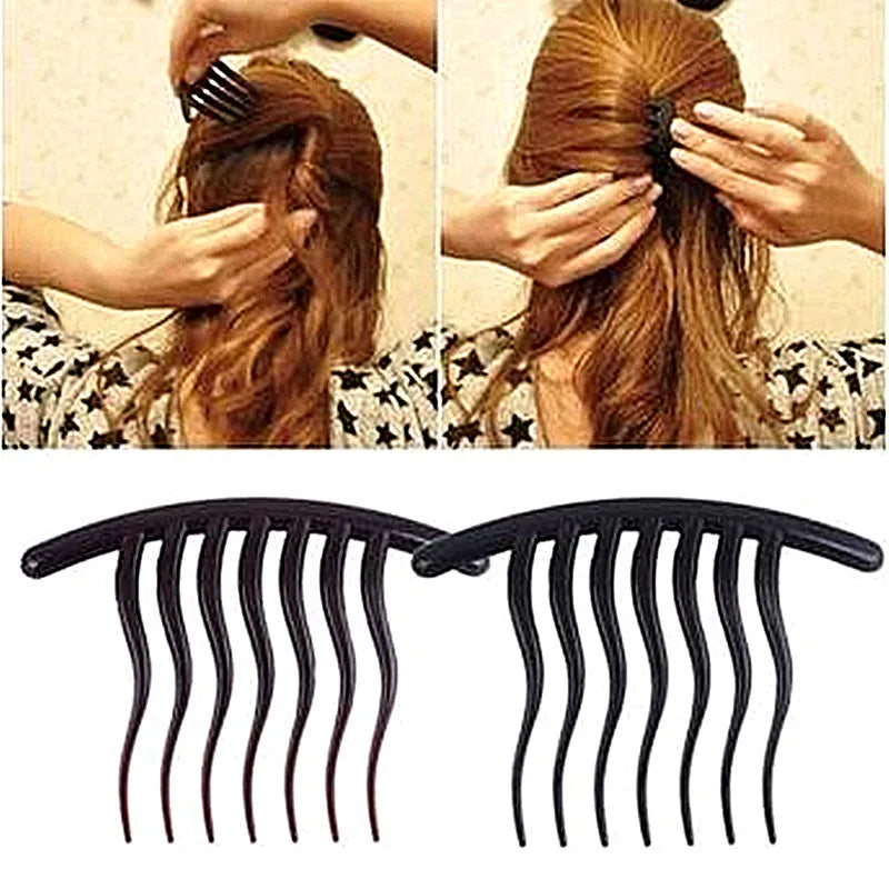 1pc Women Bouffant Ponytail Hair Comb Volume Inserts Hair Clip Hairpins for Girls Hair Fork Hair Styling Tool Hair Accessories