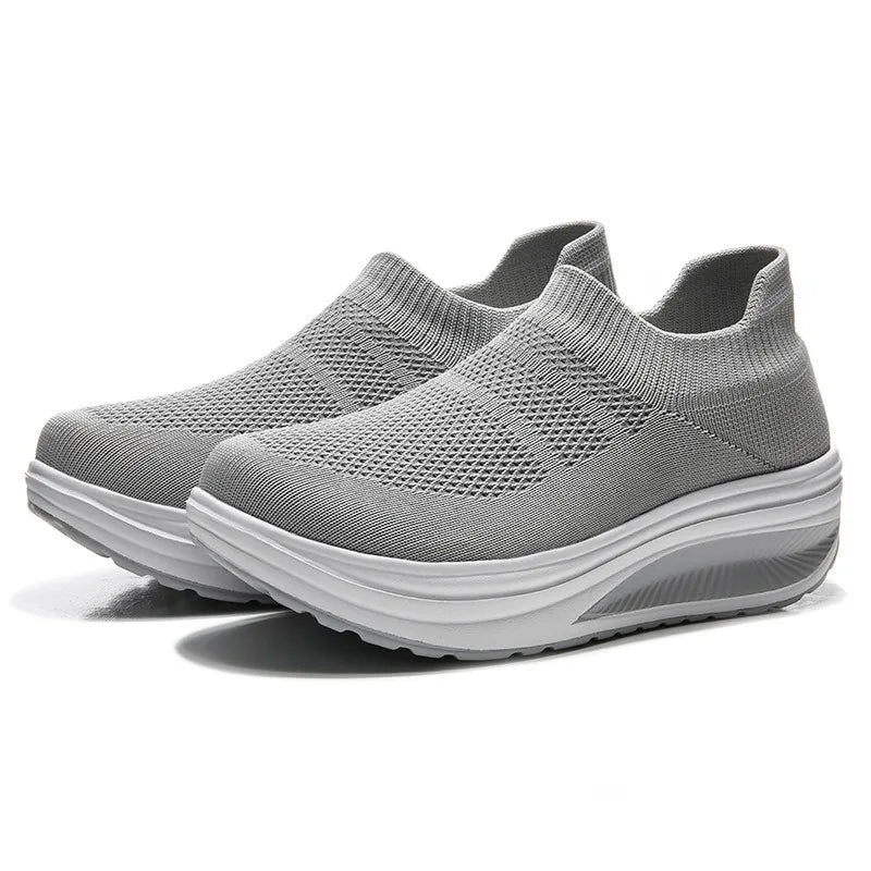 Comemore Super Light Comfortable Shoes 2023 Female Mesh Breathable Sneaker Plataforma Mujer Women Shoes Summer Weave Sneakers