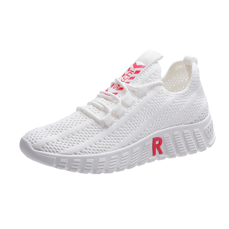 2023 Summer Women Tennis Shoes Bottom Sneakers Gym Female Sport Walking Breathable Mesh Women Sneakers Lightweight Running Shoes