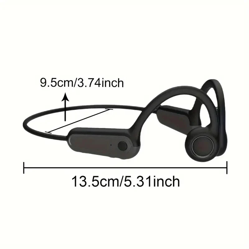 Xiaomi Mijia Real Bone Conduction Sport Headphone Wireless Earphone Bluetooth-Compatible Headset Hands-free with Mic for Running