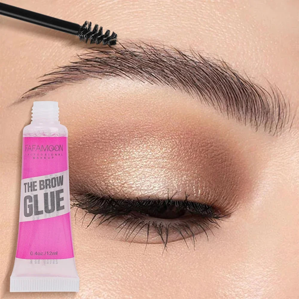 12ml 3D Eyebrow Styling Gel Waterproof Transparent Quick Dry Eyebrow Wax Set Brow Lifting Long-lasting Eyebrow Enhancers Makeup