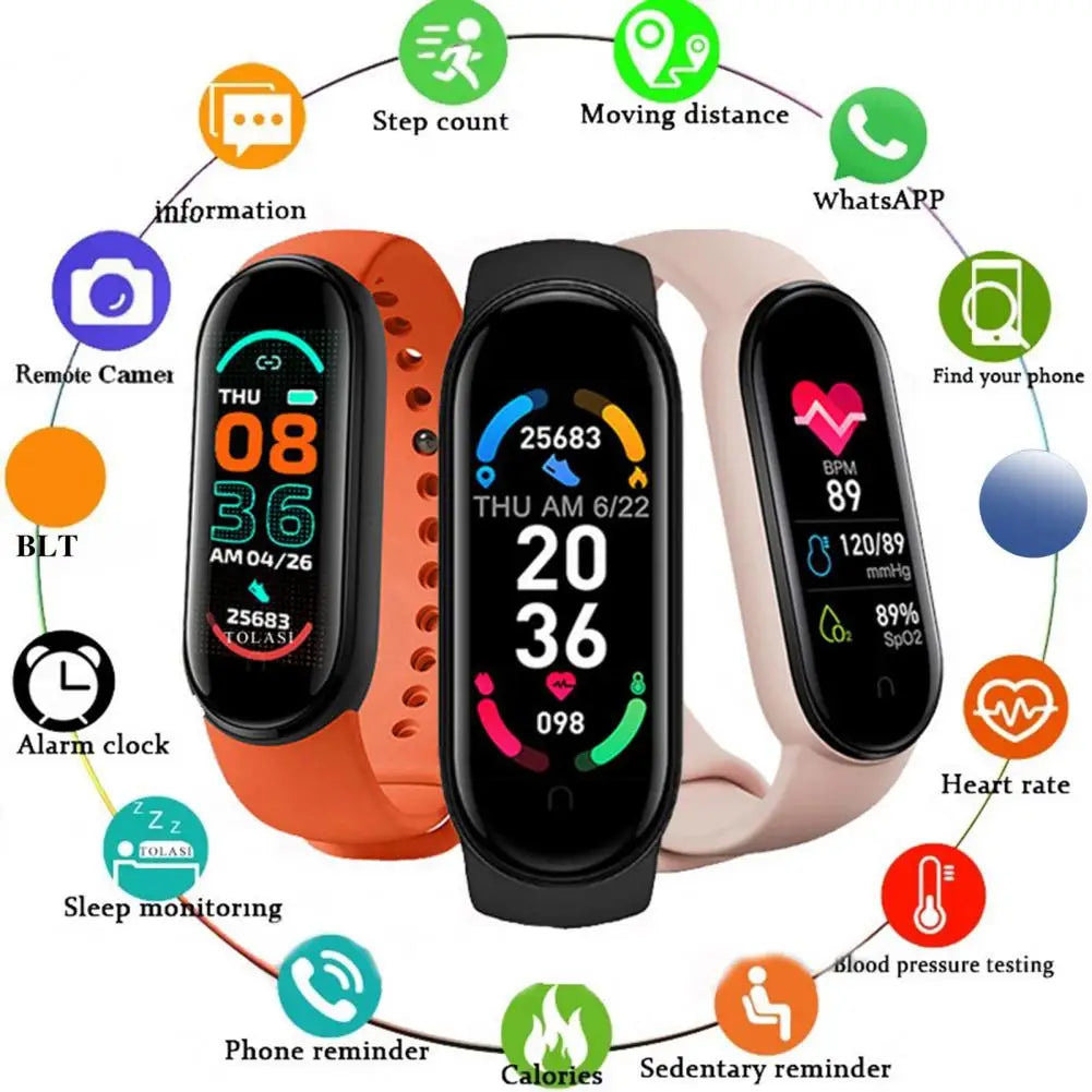 Child Watch Smart Reminder Multiple Languages Blood Pressure Counting Alarm Clock Step Counting Heart Rate Monitor Tracker Watch